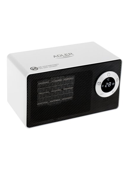 Adler | AD 7746 | Ceramic fan heater | 1000 W | Number of power levels 2 | White 1 Adler | AD 7746 | Ceramic fan heater | 1000 W | Number of power levels 2 | White 1
