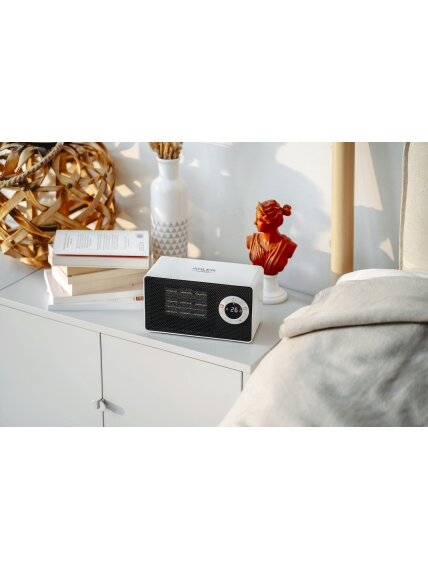 Adler | AD 7746 | Ceramic fan heater | 1000 W | Number of power levels 2 | White 3 Adler | AD 7746 | Ceramic fan heater | 1000 W | Number of power levels 2 | White 3