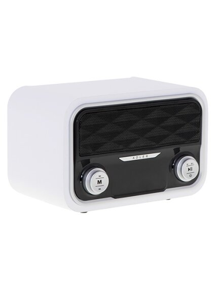 Adler | Bluetooth Radio | AD 1185 | AUX in | White 3 Adler | Bluetooth Radio | AD 1185 | AUX in | White 3