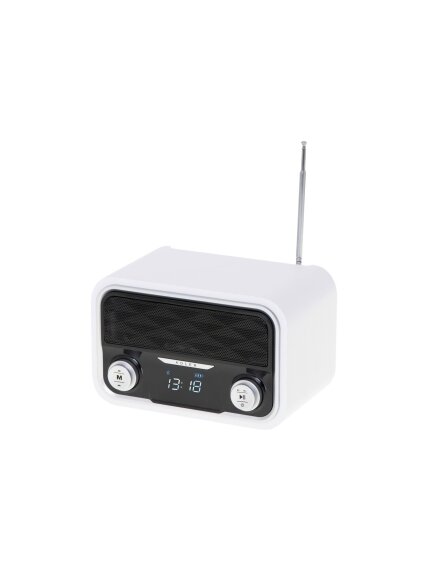 Adler | Bluetooth Radio | AD 1185 | AUX in | White Adler | Bluetooth Radio | AD 1185 | AUX in | White