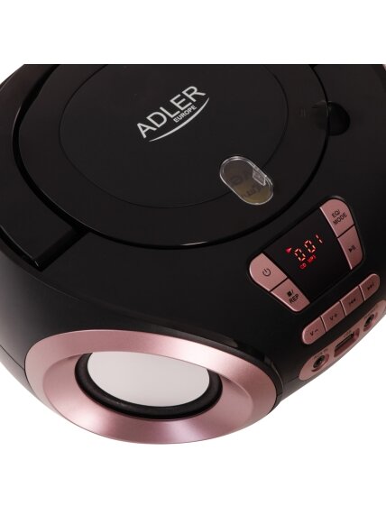 Adler | CD-MP3 Boombox | AD 1181 | Speakers | USB connectivity | FM 7 Adler | CD-MP3 Boombox | AD 1181 | Speakers | USB connectivity | FM 7