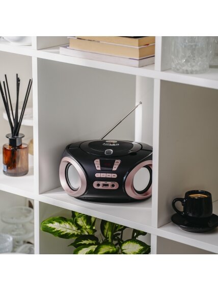 Adler | CD-MP3 Boombox | AD 1181 | Speakers | USB connectivity | FM 8 Adler | CD-MP3 Boombox | AD 1181 | Speakers | USB connectivity | FM 8