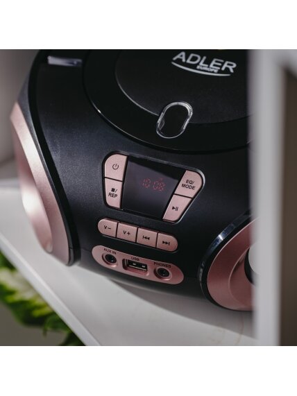 Adler | CD-MP3 Boombox | AD 1181 | Speakers | USB connectivity | FM 9