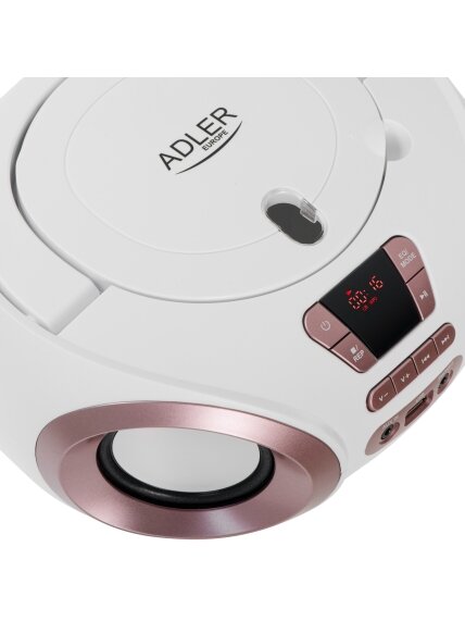 Adler | CD-MP3 Boombox | AD 1181 | Speakers | USB connectivity | FM 7 Adler | CD-MP3 Boombox | AD 1181 | Speakers | USB connectivity | FM 7