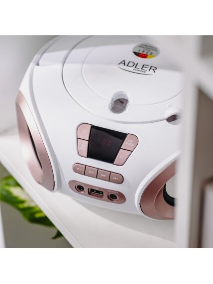 Adler | CD-MP3 Boombox | AD 1181 | Speakers | USB connectivity | FM 8