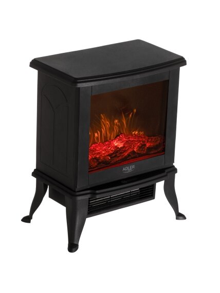Adler Electric Fireplace | AD 7754 | Ceramic | 1800 W | Number of power levels 2 | Black 7 Adler Electric Fireplace | AD 7754 | Ceramic | 1800 W | Number of power levels 2 | Black 7
