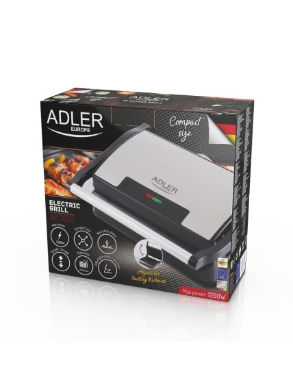 Adler | Electric Grill | AD 3052 | Table | 1200 W | Stainless steel 11