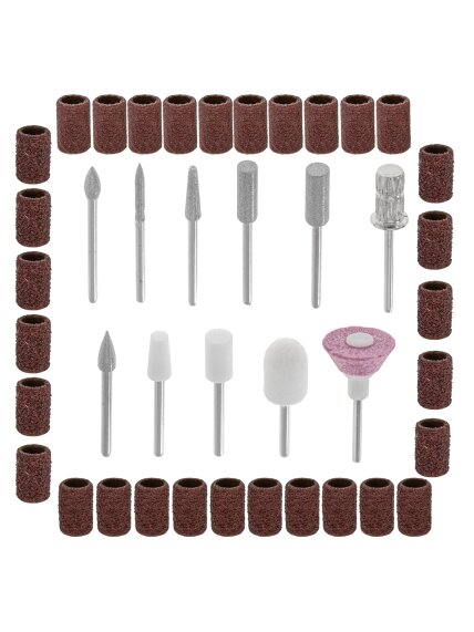 Adler | Electric Nail Drill Set | AD 2181 | Number of power levels 5 | Pink 9 Adler | Electric Nail Drill Set | AD 2181 | Number of power levels 5 | Pink 9
