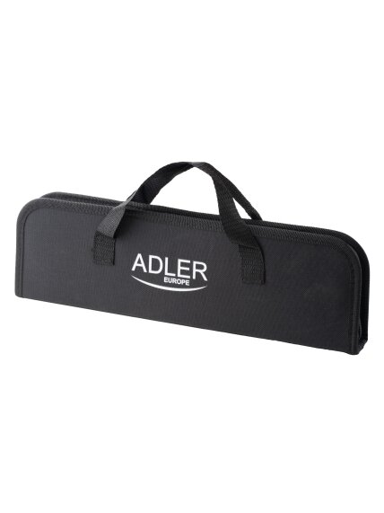 Adler | Grill Utensil Set with Carrying Case | AD 6727 | Grill Cutlery Set | 4 pc(s) | Stainless Steel/Black 5 Adler | Grill Utensil Set with Carrying Case | AD 6727 | Grill Cutlery Set | 4 pc(s) | Stainless Steel/Black 5