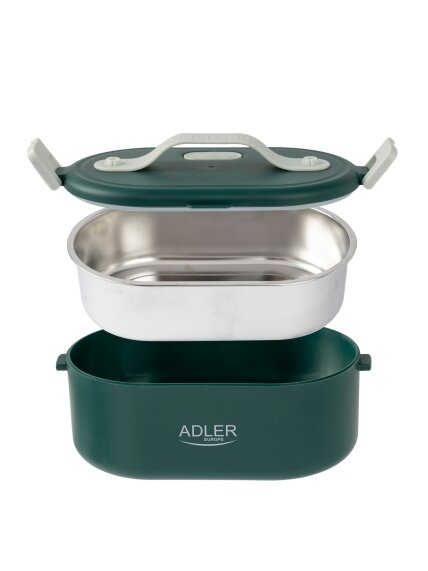 Adler | Heated Food Container | AD 4505g | Capacity 0.8 L | Material Stainless steel/Plastic | Green 1