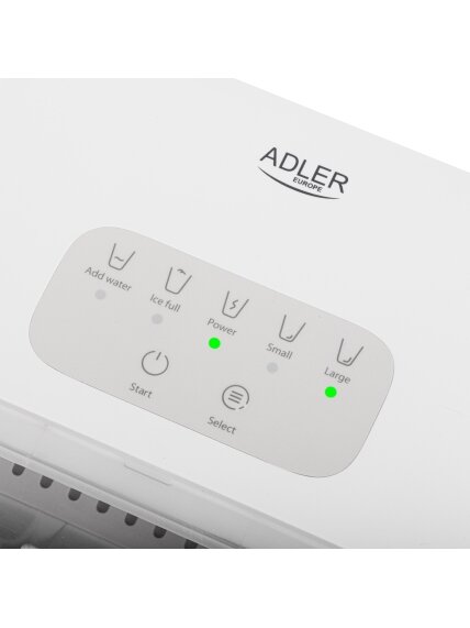 Adler Ice Cube Maker | AD 8800 | Power 105 W | Capacity 1.4 L | White 3 Adler Ice Cube Maker | AD 8800 | Power 105 W | Capacity 1.4 L | White 3