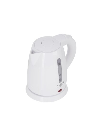 Adler | Kettle | AD 1272 | Electric | 1600 W | 1 L | Stainless steel/Polypropylene | 360° rotational base | White 1 Adler | Kettle | AD 1272 | Electric | 1600 W | 1 L | Stainless steel/Polypropylene | 360° rotational base | White 1