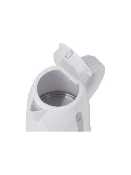 Adler | Kettle | AD 1272 | Electric | 1600 W | 1 L | Stainless steel/Polypropylene | 360° rotational base | White 2 Adler | Kettle | AD 1272 | Electric | 1600 W | 1 L | Stainless steel/Polypropylene | 360° rotational base | White 2