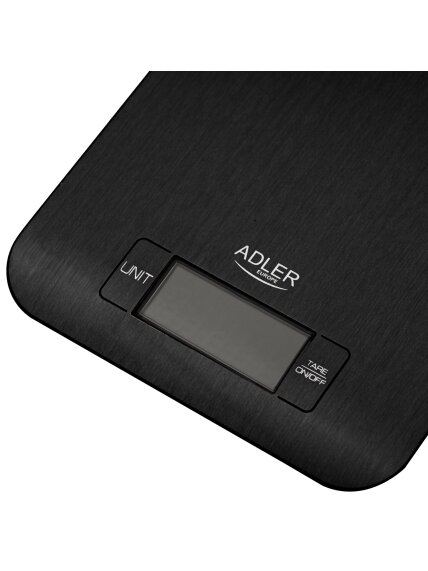 Adler Kitchen Scale | AD 3183b | Graduation 1 g | Black 3 Adler Kitchen Scale | AD 3183b | Graduation 1 g | Black 3