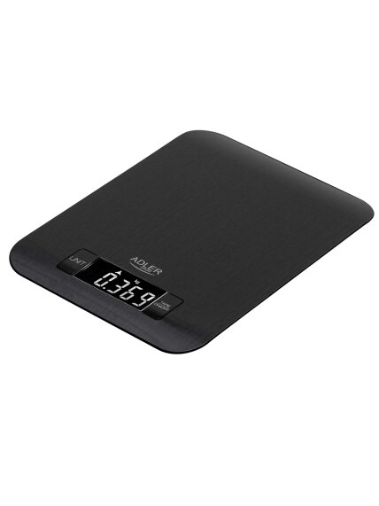 Adler Kitchen Scale | AD 3183b | Graduation 1 g | Black Adler Kitchen Scale | AD 3183b | Graduation 1 g | Black