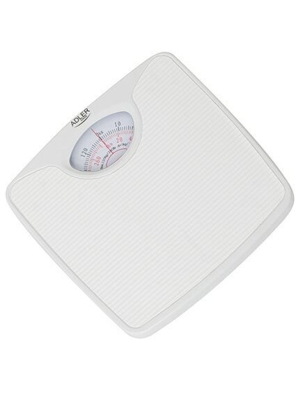 Adler | Mechanical bathroom scale | AD 8151w | Maximum weight (capacity) 130 kg | Accuracy 1000 g | White 1 Adler | Mechanical bathroom scale | AD 8151w | Maximum weight (capacity) 130 kg | Accuracy 1000 g | White 1