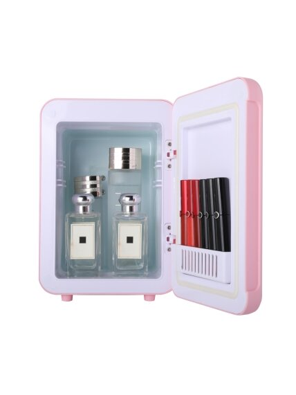 Adler | Mini Refrigerator | AD 8084 | Free standing | Larder | Height 27 cm | Fridge net capacity 4 L | Pink 7 Adler | Mini Refrigerator | AD 8084 | Free standing | Larder | Height 27 cm | Fridge net capacity 4 L | Pink 7