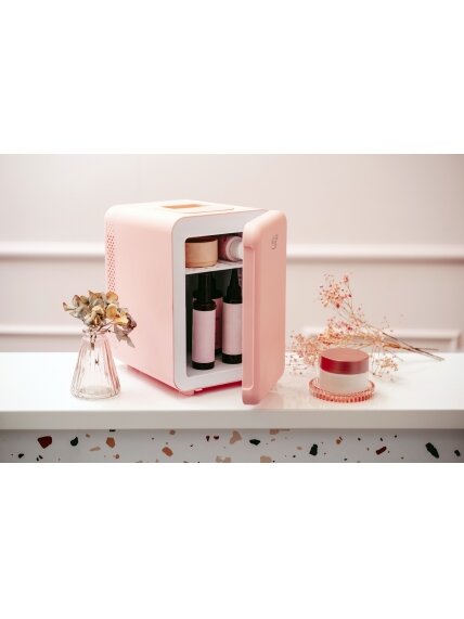 Adler | Mini Refrigerator | AD 8084 | Free standing | Larder | Height 27 cm | Fridge net capacity 4 L | Pink 9 Adler | Mini Refrigerator | AD 8084 | Free standing | Larder | Height 27 cm | Fridge net capacity 4 L | Pink 9
