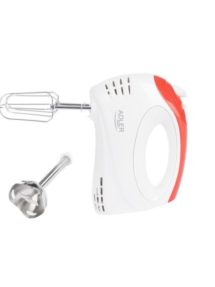 Adler | Mixer | AD 4212 | Hand Mixer | 300 W | Number of speeds 5 | Turbo mode | White 14