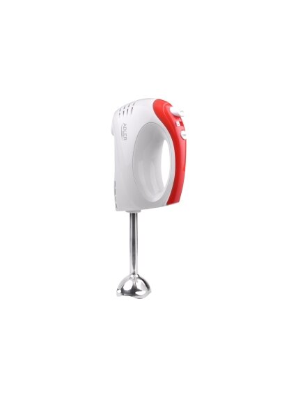 Adler | Mixer | AD 4212 | Hand Mixer | 300 W | Number of speeds 5 | Turbo mode | White