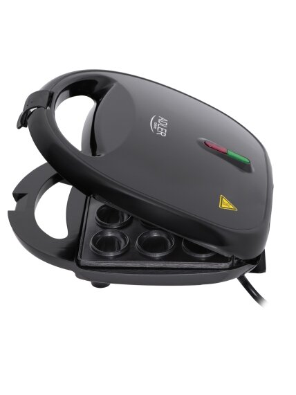 Adler Nut Cookie Maker | AD 3071 | 750 W | Number of pastry 12 | Nuts | Black 4 Adler Nut Cookie Maker | AD 3071 | 750 W | Number of pastry 12 | Nuts | Black 4