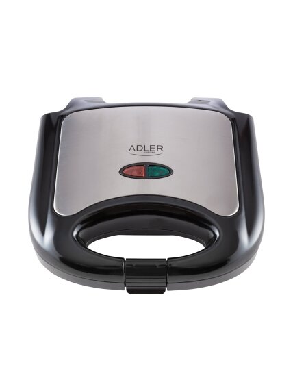 Adler | Sandwich maker | AD 3015 | 750 W | Number of plates 1 | Number of pastry 2 | Black 3 Adler | Sandwich maker | AD 3015 | 750 W | Number of plates 1 | Number of pastry 2 | Black 3