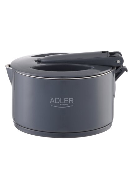 Adler Silicon Travel Kettle | AD 1377 | Travel Kettle | 600 W | 0.6 L | Silicon | Grey 1 Adler Silicon Travel Kettle | AD 1377 | Travel Kettle | 600 W | 0.6 L | Silicon | Grey 1