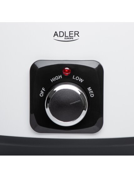 Adler | Slow Cooker | AD 6413w | 290 W | 5.8 L | Number of programs 3 | White 6 Adler | Slow Cooker | AD 6413w | 290 W | 5.8 L | Number of programs 3 | White 6