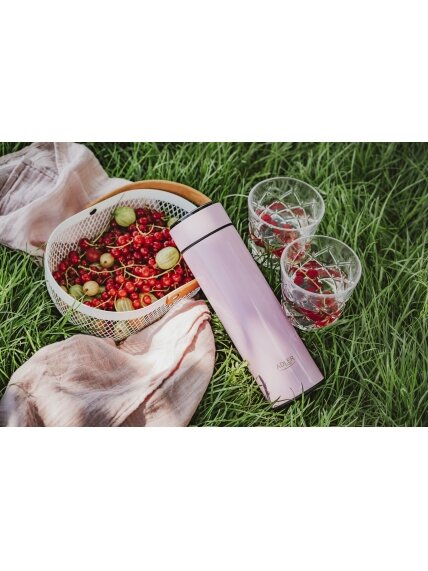 Adler | Thermal Flask | AD 4506p | Material Stainless steel/Silicone | Pink 5