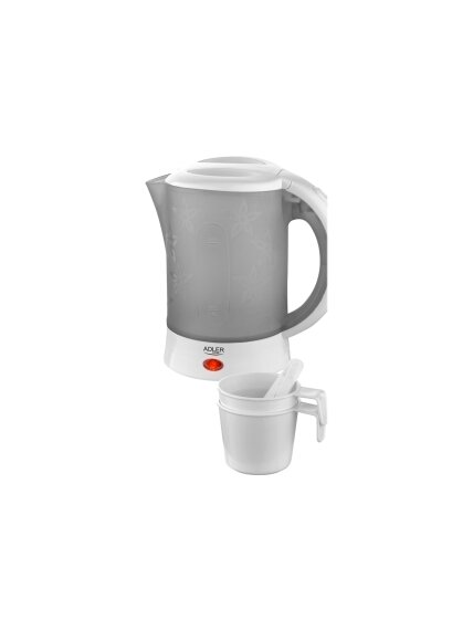 Adler | Travel Kettle | AD 1268 | Standard | 600 W | 0.6 L | Plastic | White 7 Adler | Travel Kettle | AD 1268 | Standard | 600 W | 0.6 L | Plastic | White 7