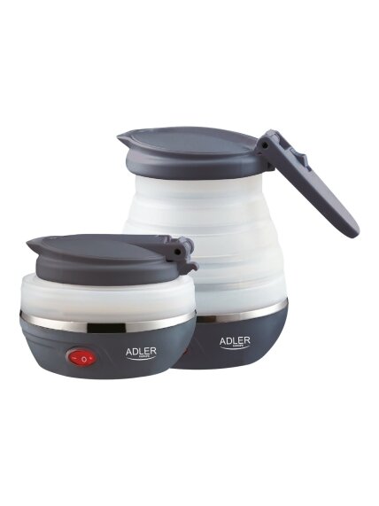 Adler | Travel kettle | AD 1279 | Electric | 750 W | 0.6 L | Silicon | White 3