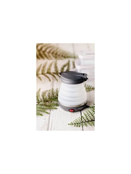 Adler | Travel kettle | AD 1279 | Electric | 750 W | 0.6 L | Silicon | White 6