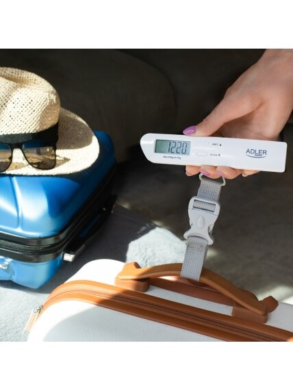 Adler | Travel Luggage Scale | AD 8191 | Maximum weight (capacity) 50 kg | Accuracy 10 g | Grey 5