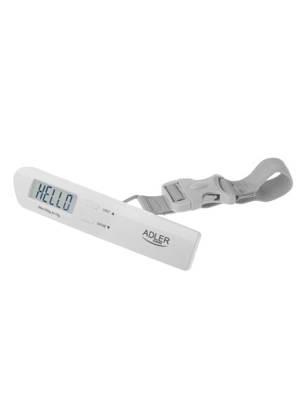 Adler | Travel Luggage Scale | AD 8191 | Maximum weight (capacity) 50 kg | Accuracy 10 g | Grey 1