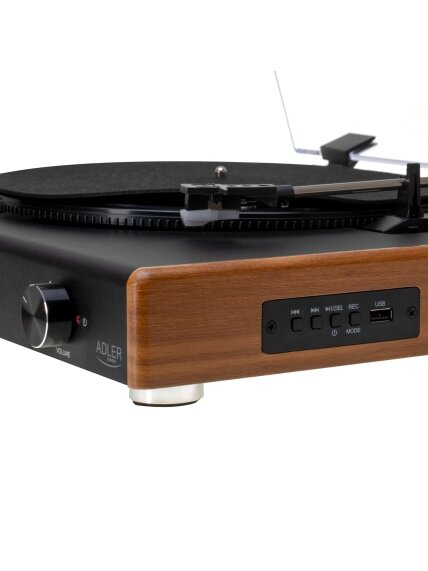 Adler Turntable with USB | AD 1915 | USB port 4 Adler Turntable with USB | AD 1915 | USB port 4