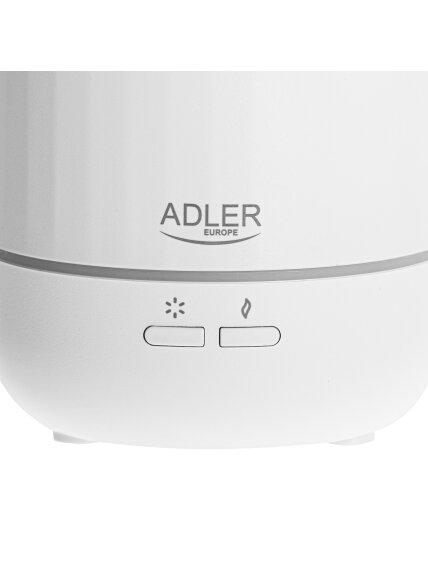 Adler | Ultrasonic aroma diffuser 3in1 | AD 7968 | Ultrasonic | Suitable for rooms up to 25 m² | White 3 Adler | Ultrasonic aroma diffuser 3in1 | AD 7968 | Ultrasonic | Suitable for rooms up to 25 m² | White 3