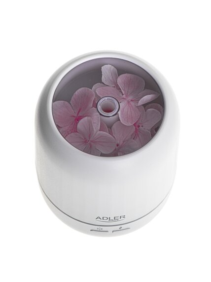 Adler | Ultrasonic aroma diffuser 3in1 | AD 7968 | Ultrasonic | Suitable for rooms up to 25 m² | White 5 Adler | Ultrasonic aroma diffuser 3in1 | AD 7968 | Ultrasonic | Suitable for rooms up to 25 m² | White 5