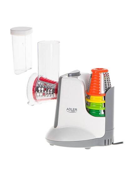 Adler | Vegetable Slicer | AD 4815 | White/Grey | 150 W 2