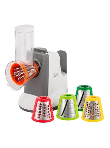 Adler | Vegetable Slicer | AD 4815 | White/Grey | 150 W 7