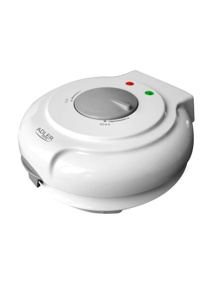 Adler | Waffle maker | AD 3038 | 1500 W | Number of pastry 1 | Ice Cone | White