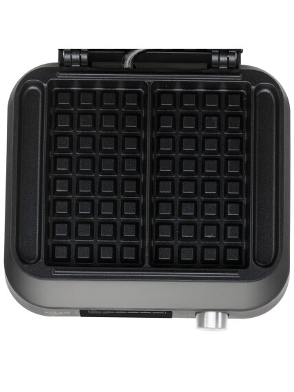 Adler Waffle Maker with LED Display | AD 3087 | 2200 W | Number of pastry 2 | Belgium | Black 5 Adler Waffle Maker with LED Display | AD 3087 | 2200 W | Number of pastry 2 | Belgium | Black 5
