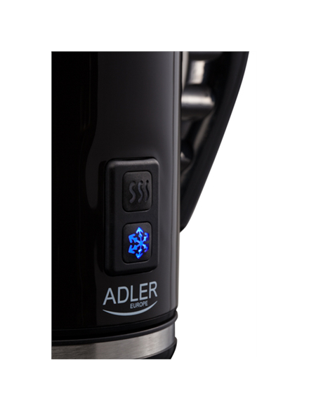 Adler | AD 4478 | 500 W | Milk frother | Black 4