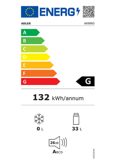 Adler | Beverage Pantry | AD 8083 | Energy efficiency class G | Free standing | Bottles capacity 12 | Black 7