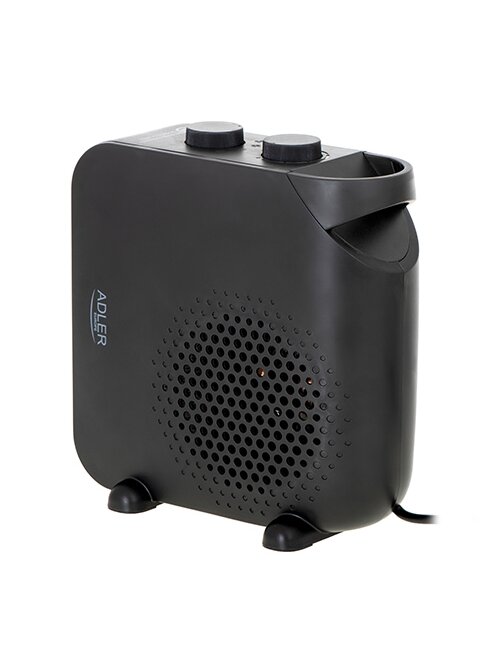 Adler | Heater | AD 7725b | Fan heater | 2000 W | Number of power levels 2 | Black 2 Adler | Heater | AD 7725b | Fan heater | 2000 W | Number of power levels 2 | Black 2