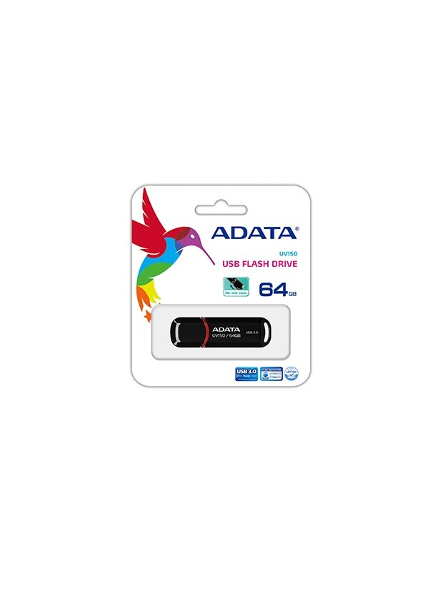 ADATA | UV150 | 64 GB | USB 3.0 | Black 3
