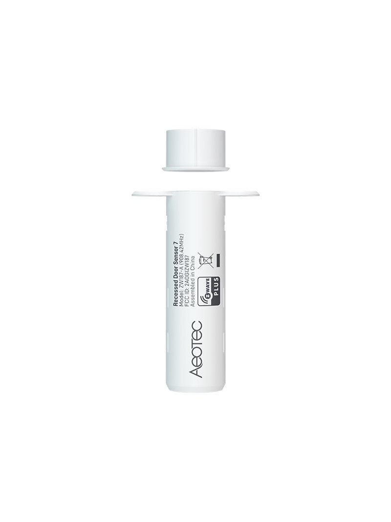 Aeotec Recessed Door Sensor 7, Z-Wave Plus V2 | AEOTEC | Recessed Door Sensor 7 | Z-Wave Plus V2 | Z-Wave | White Aeotec Recessed Door Sensor 7, Z-Wave Plus V2 | AEOTEC | Recessed Door Sensor 7 | Z-Wave Plus V2 | Z-Wave | White