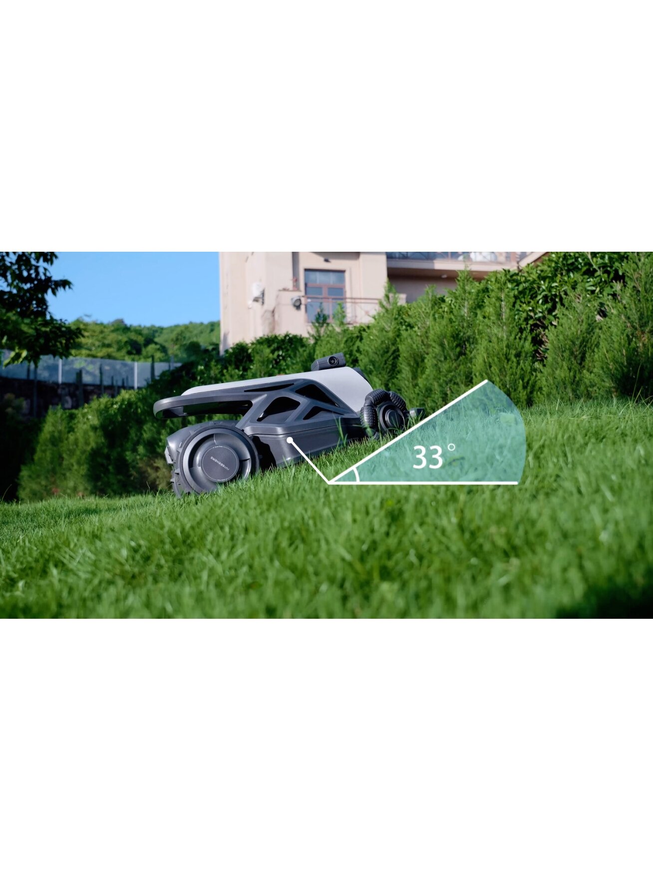 AIRSEEKERS LIMITED | Tron 300° AI Vision Mulching Mower, 2400m², Ai Vision + NRTK | 15 Ah 13
