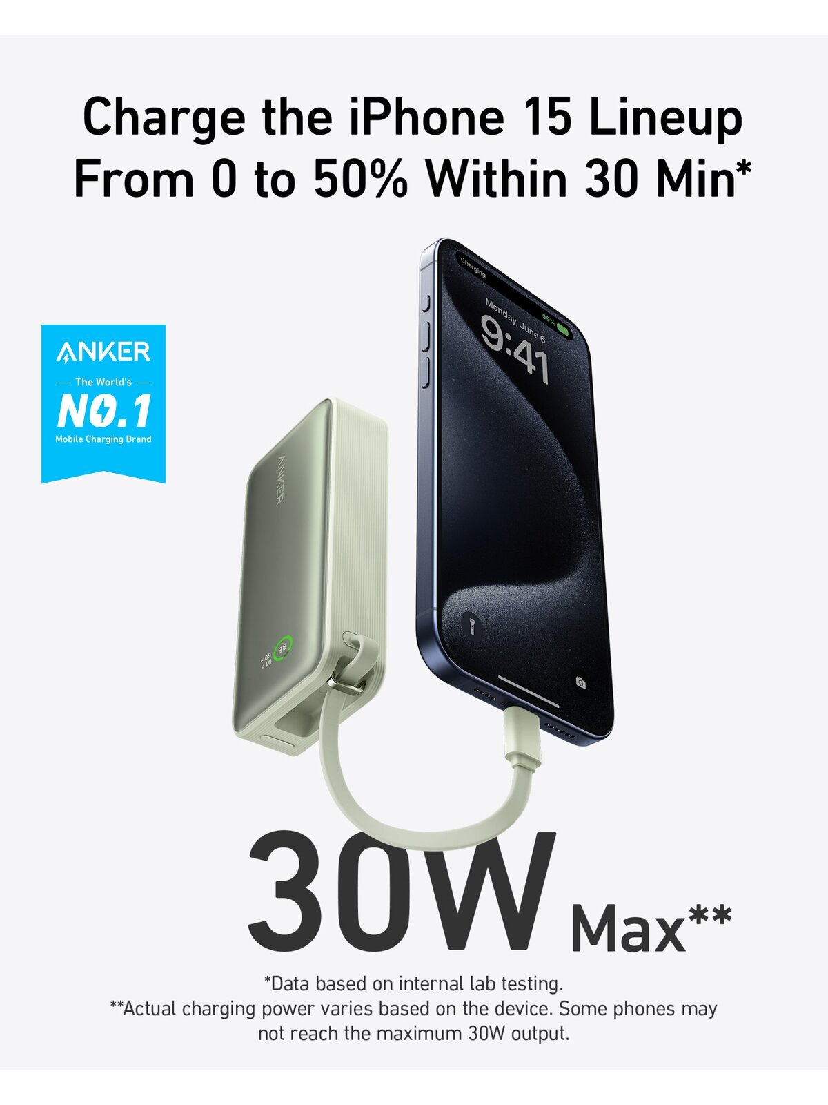 Anker 545 Nano Power Bank | A1259G61 | 10000 mAh | Green 2 Anker 545 Nano Power Bank | A1259G61 | 10000 mAh | Green 2