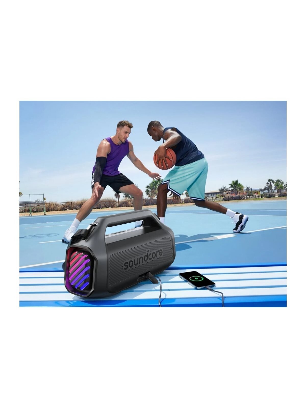 Anker Soundcore Boom 2 Plus A3134 Bluetooth Speaker, Black | Anker Soundcore 3 Anker Soundcore Boom 2 Plus A3134 Bluetooth Speaker, Black | Anker Soundcore 3
