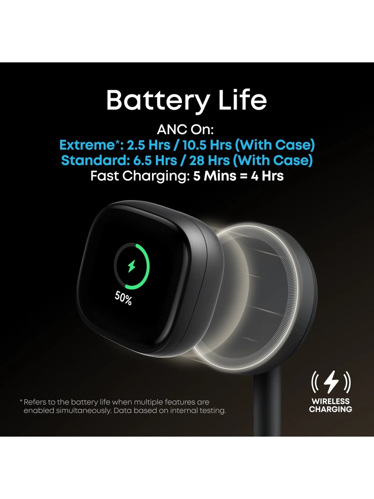 Anker Soundcore Wireless Earbuds | Liberty 5 Pro Max | Bluetooth | In-Ear | Microphone | Black | Noise canceling | Noise reduction 2 Anker Soundcore Wireless Earbuds | Liberty 5 Pro Max | Bluetooth | In-Ear | Microphone | Black | Noise canceling | Noise reduction 2